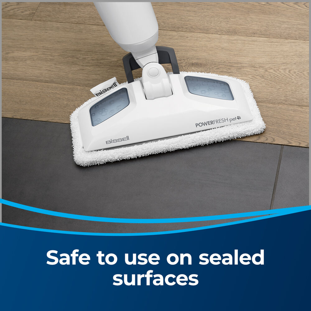 PowerFresh® Pet Scrubbing & Sanitizing Steam Mop BISSELL®